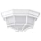 Nuvo LED Spider Cage Fixture, White Finish with Frosted Glass 62/1399 - alternate 2